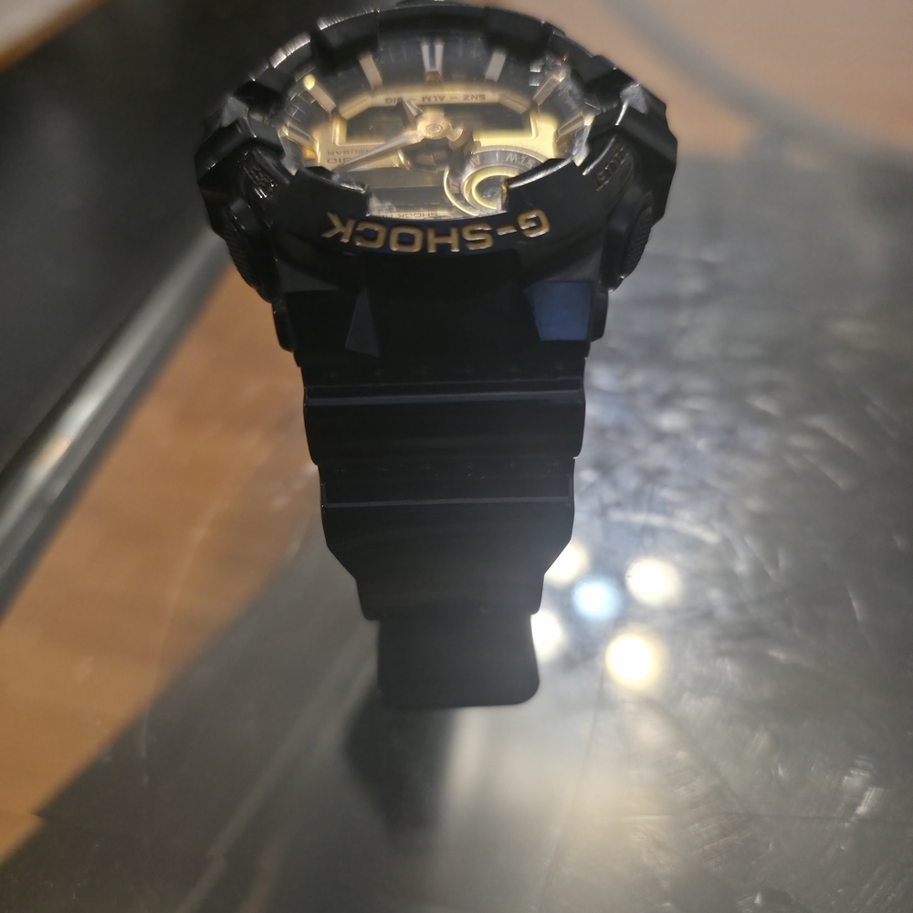 Casio G-Shock Black and Gold Watch - Picture 10 of 12